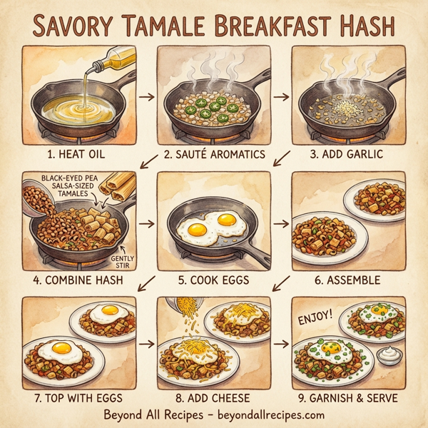 Savory Tamale Breakfast Hash instructions