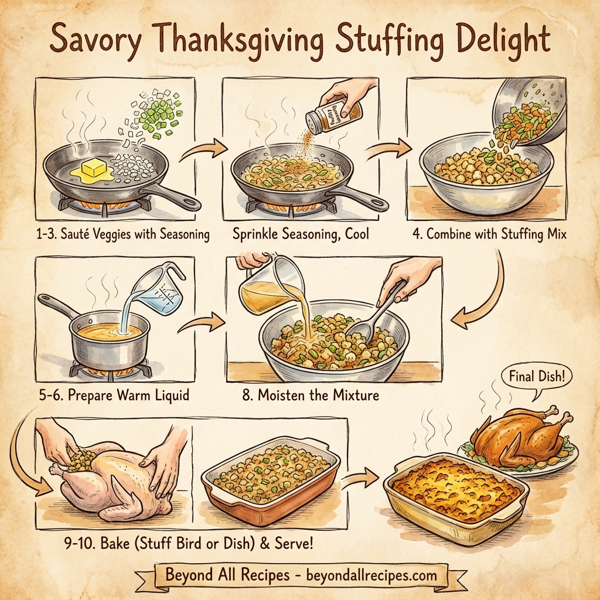 Savory Thanksgiving Stuffing Delight instructions