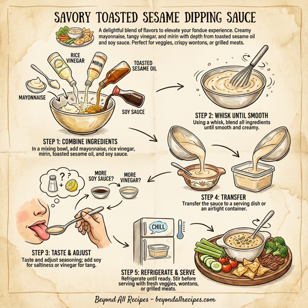 Savory Toasted Sesame Dipping Sauce instructions