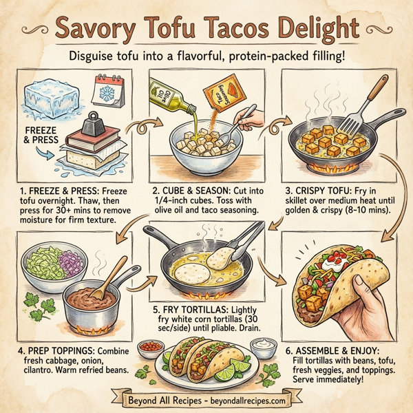 Savory Tofu Tacos Delight instructions