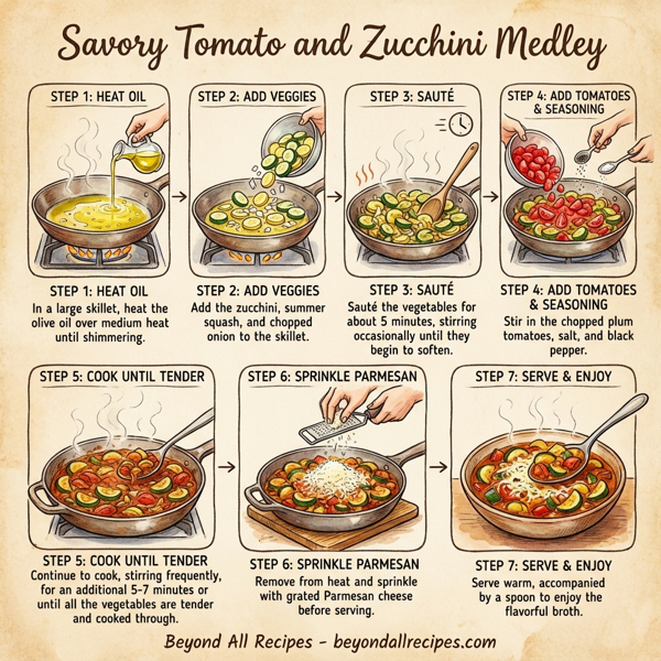 Savory Tomato and Zucchini Medley instructions