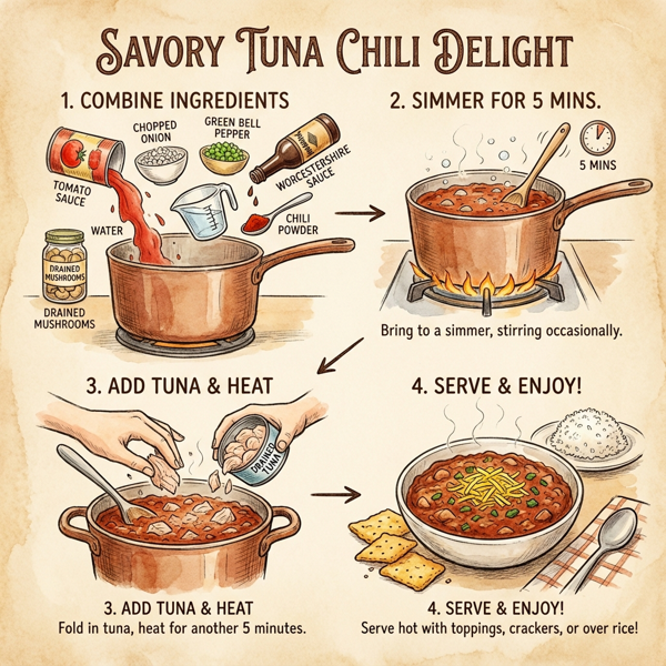 Savory Tuna Chili Delight instructions