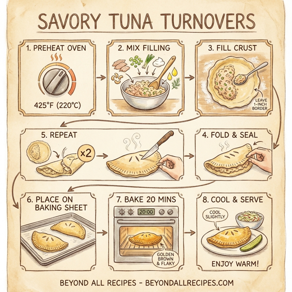Savory Tuna Turnovers instructions