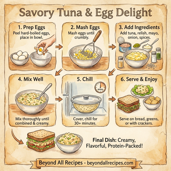 Savory Tuna & Egg Delight instructions