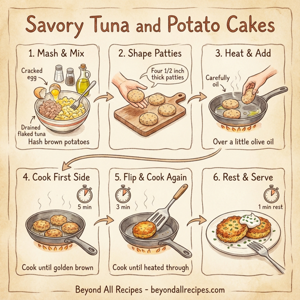 Savory Tuna and Potato Cakes instructions