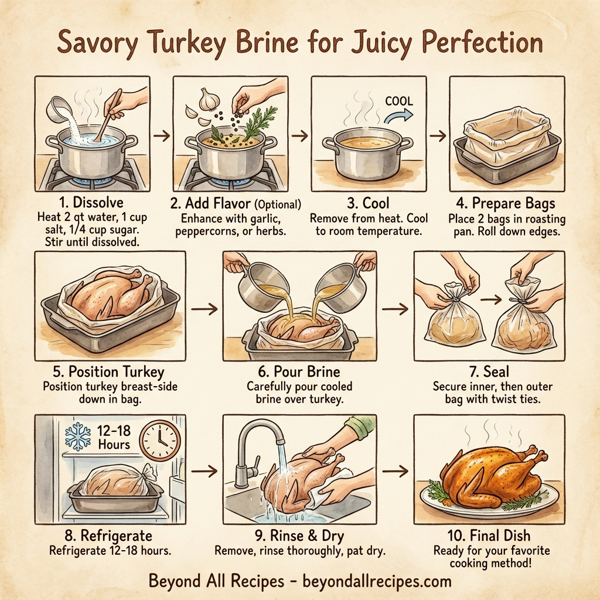 Savory Turkey Brine for Juicy Perfection instructions