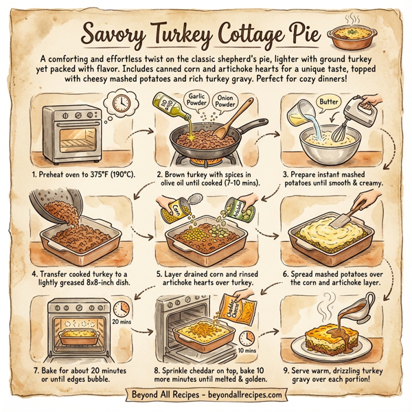 Savory Turkey Cottage Pie instructions