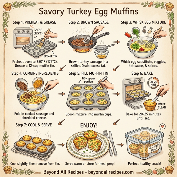 Savory Turkey Egg Muffins instructions