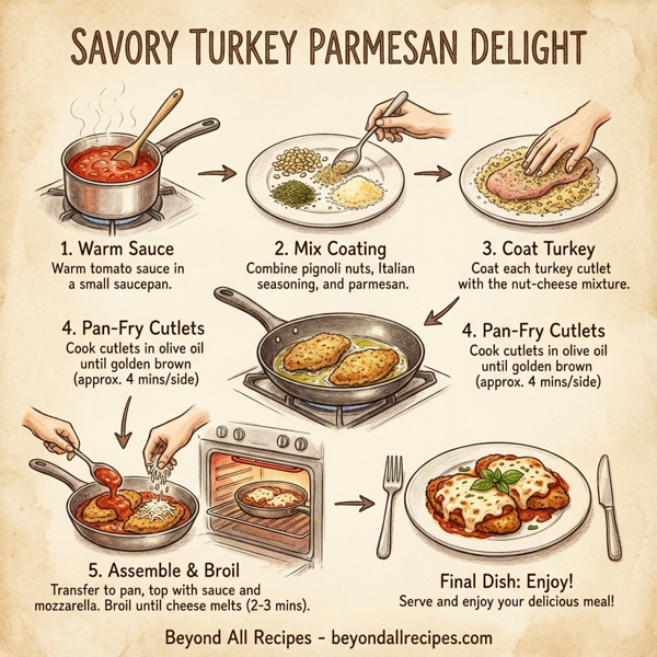 Savory Turkey Parmesan Delight instructions