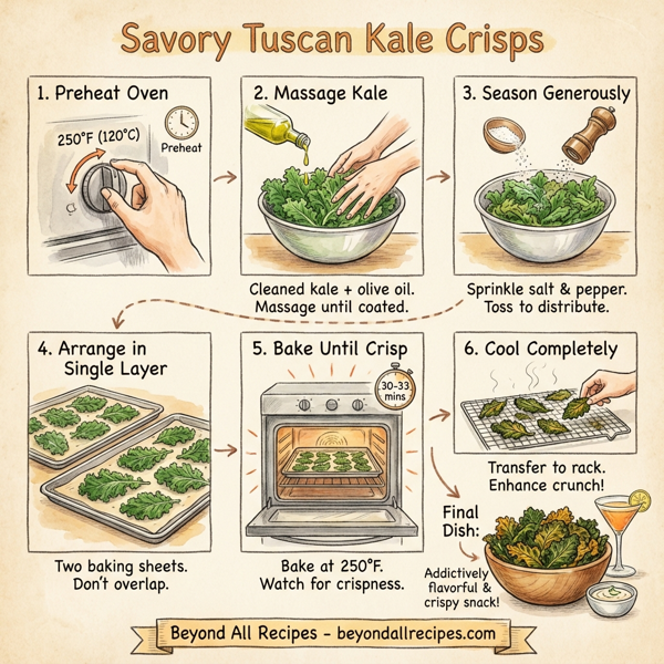 Savory Tuscan Kale Crisps instructions