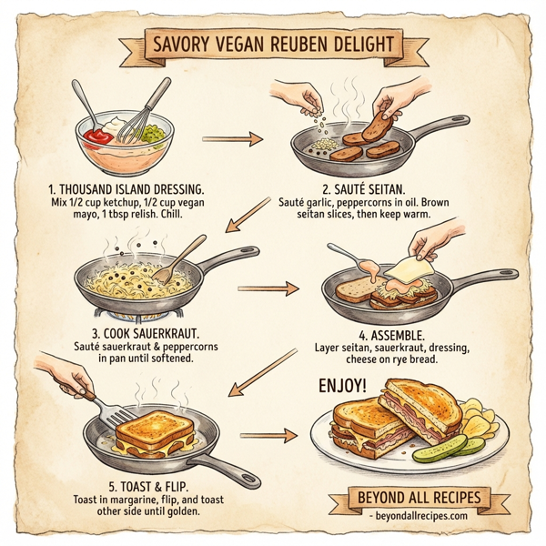 Savory Vegan Reuben Delight instructions