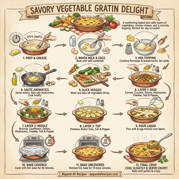 Savory Vegetable Gratin Delight instructions