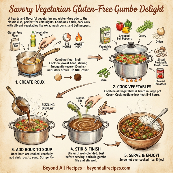 Savory Vegetarian Gluten-Free Gumbo Delight instructions