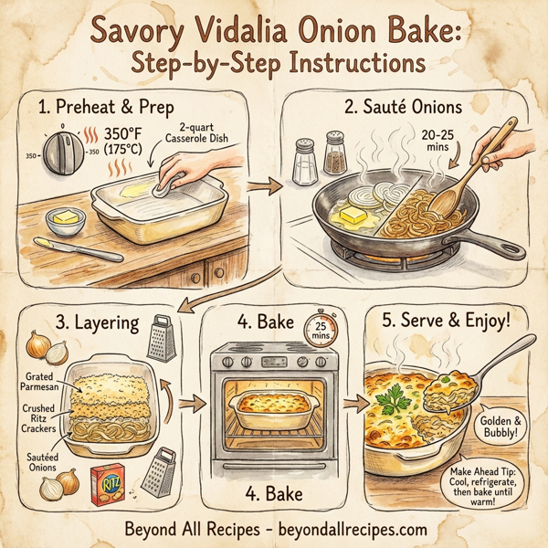 Savory Vidalia Onion Bake instructions