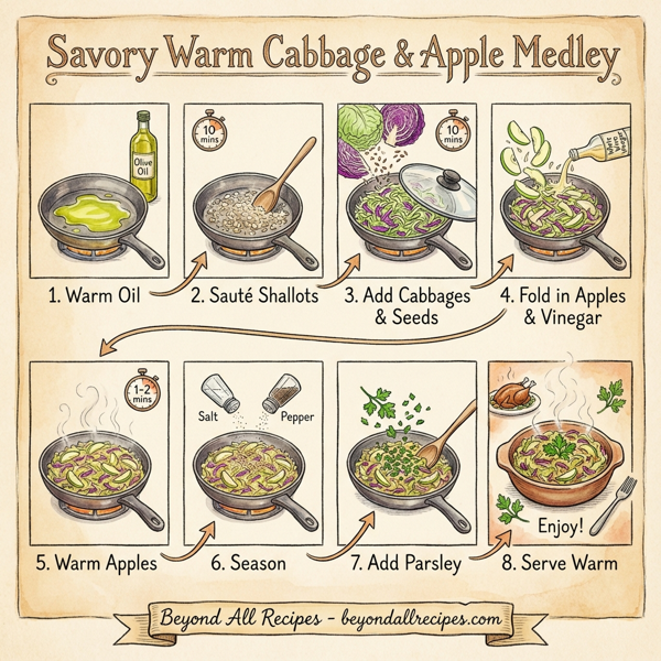 Savory Warm Cabbage & Apple Medley instructions