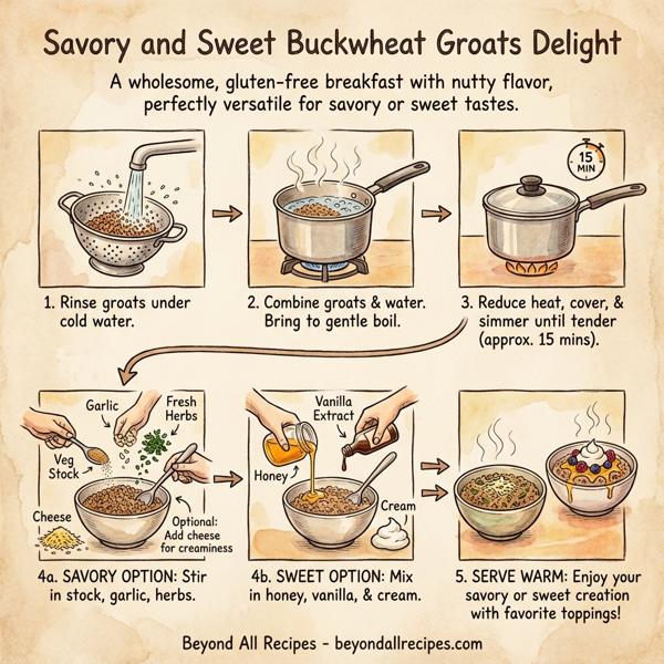 Savory and Sweet Buckwheat Groats Delight instructions