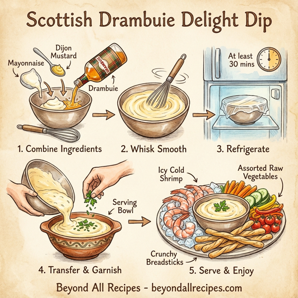 Scottish Drambuie Delight Dip instructions
