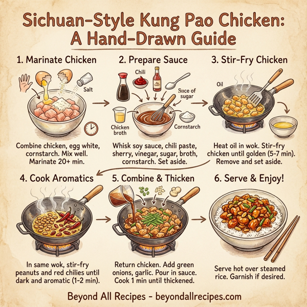 Sichuan-Style Kung Pao Chicken instructions