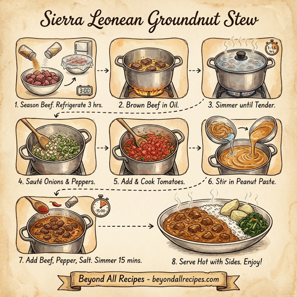 Sierra Leonean Groundnut Stew instructions