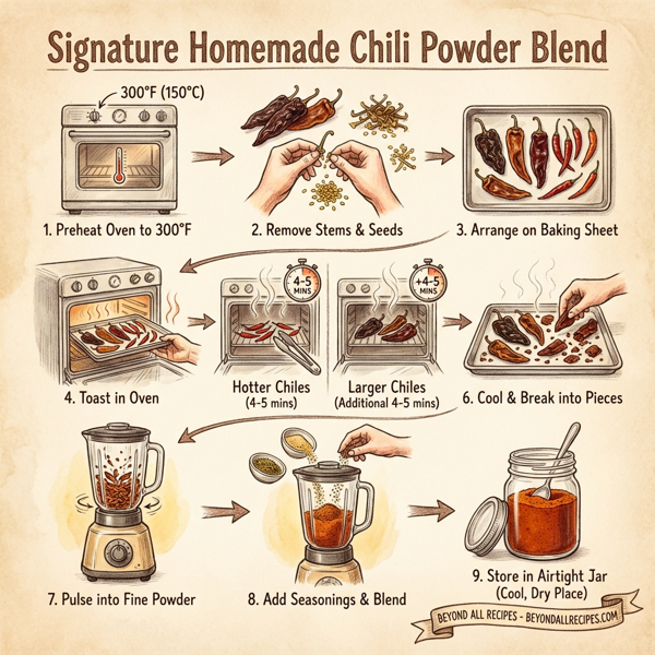 Signature Homemade Chili Powder Blend instructions