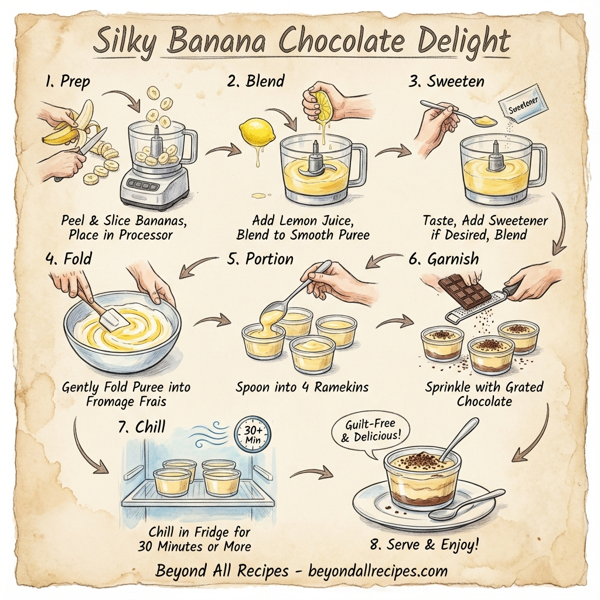 Silky Banana Chocolate Delight instructions