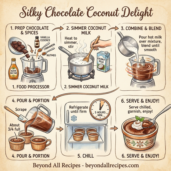 Silky Chocolate Coconut Delight instructions