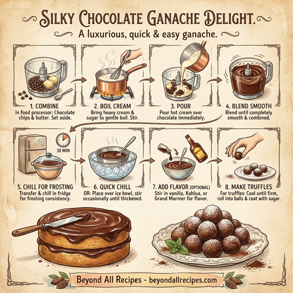 Silky Chocolate Ganache Delight instructions