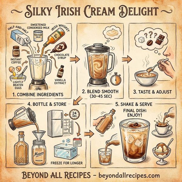 Silky Irish Cream Delight instructions