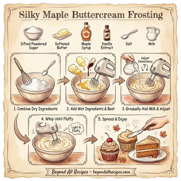 Silky Maple Buttercream Frosting instructions