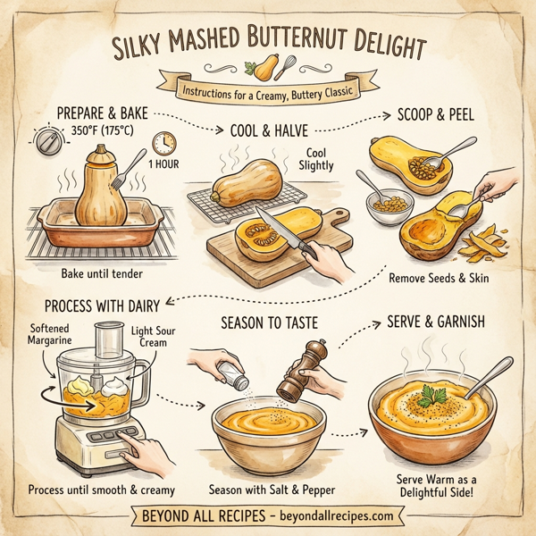 Silky Mashed Butternut Delight instructions