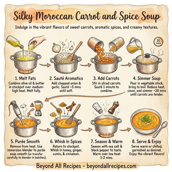 Silky Moroccan Carrot and Spice Soup instructions