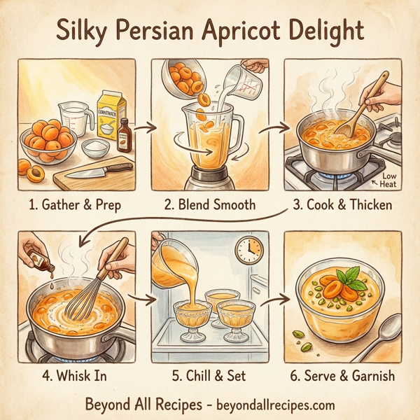 Silky Persian Apricot Delight instructions
