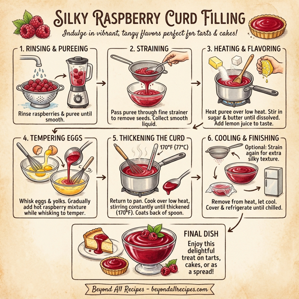 Silky Raspberry Curd Filling instructions