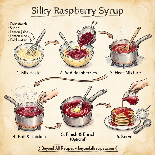 Silky Raspberry Syrup instructions