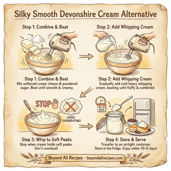 Silky Smooth Devonshire Cream Alternative instructions