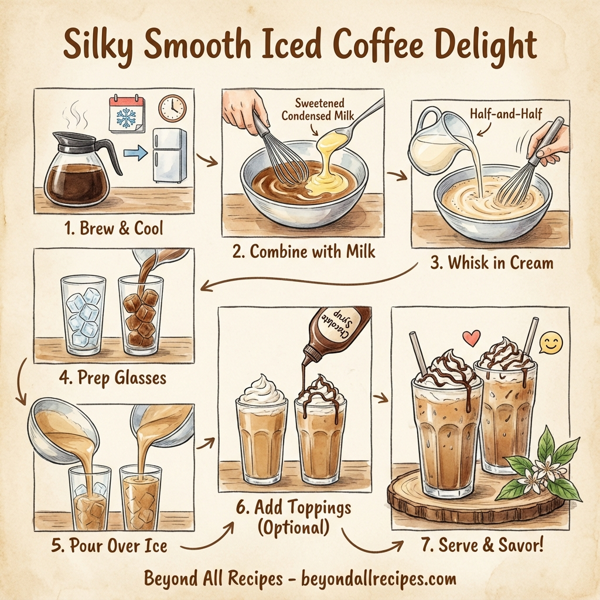 Silky Smooth Iced Coffee Delight instructions