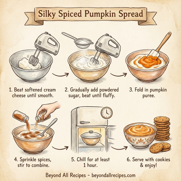 Silky Spiced Pumpkin Spread instructions