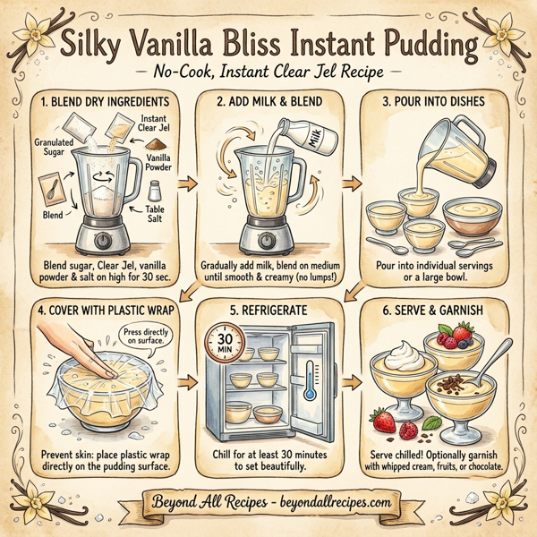 Silky Vanilla Bliss Instant Pudding instructions