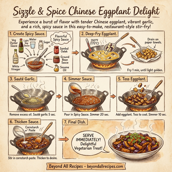 Sizzle & Spice Chinese Eggplant Delight instructions