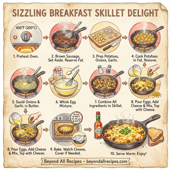 Sizzling Breakfast Skillet Delight instructions
