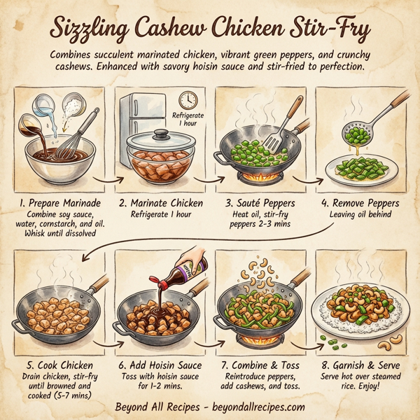 Sizzling Cashew Chicken Stir-Fry instructions