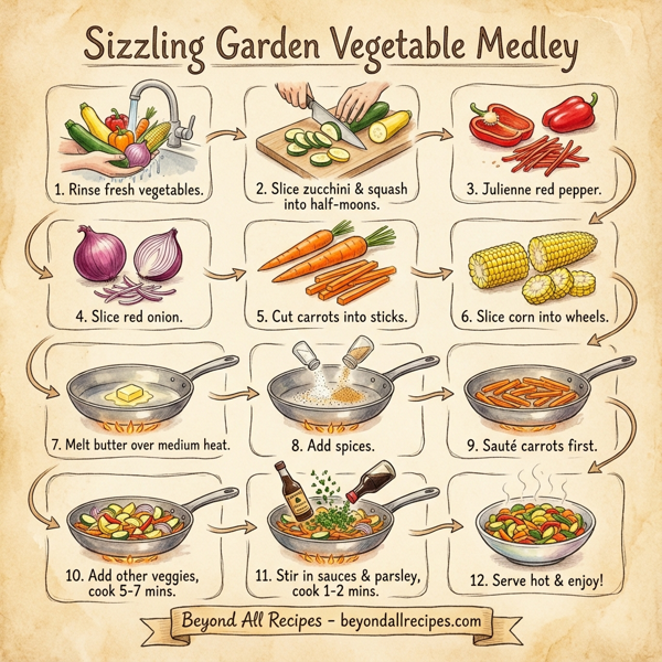 Sizzling Garden Vegetable Medley instructions