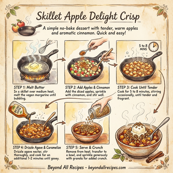 Skillet Apple Delight Crisp instructions