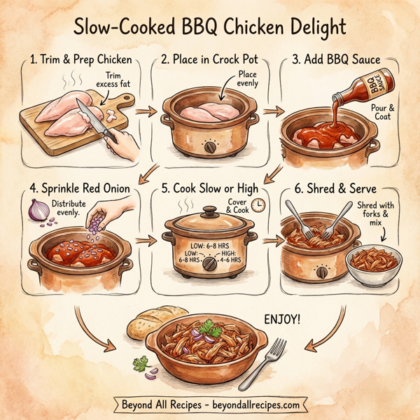 Slow-Cooked BBQ Chicken Delight instructions