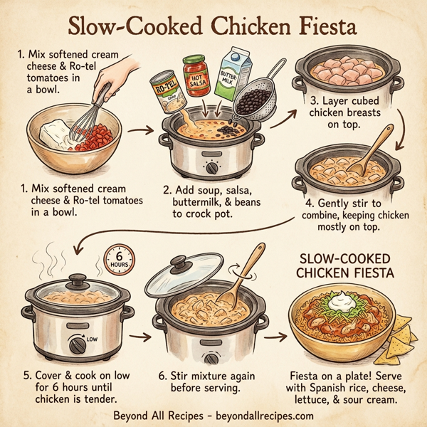 Slow-Cooked Chicken Fiesta instructions