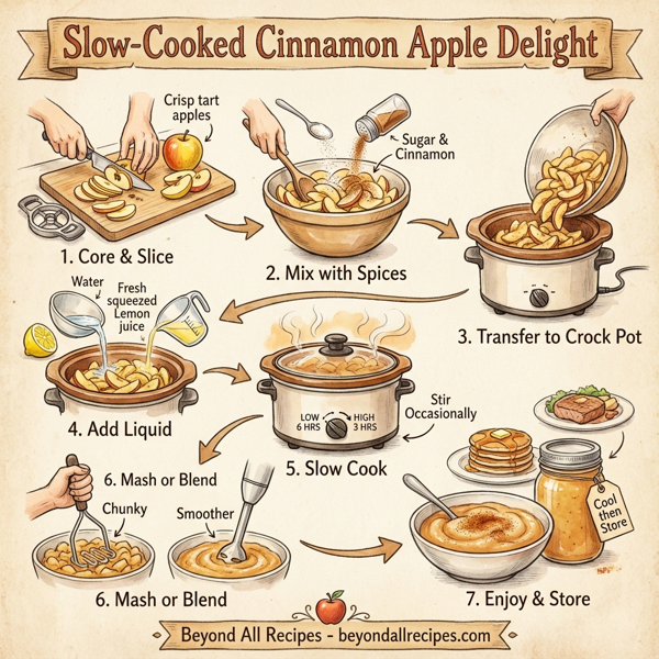 Slow-Cooked Cinnamon Apple Delight instructions