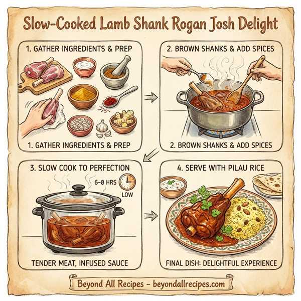 Slow-Cooked Lamb Shank Rogan Josh Delight instructions