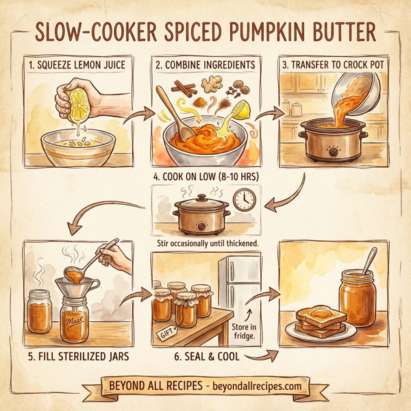 Slow-Cooker Spiced Pumpkin Butter instructions