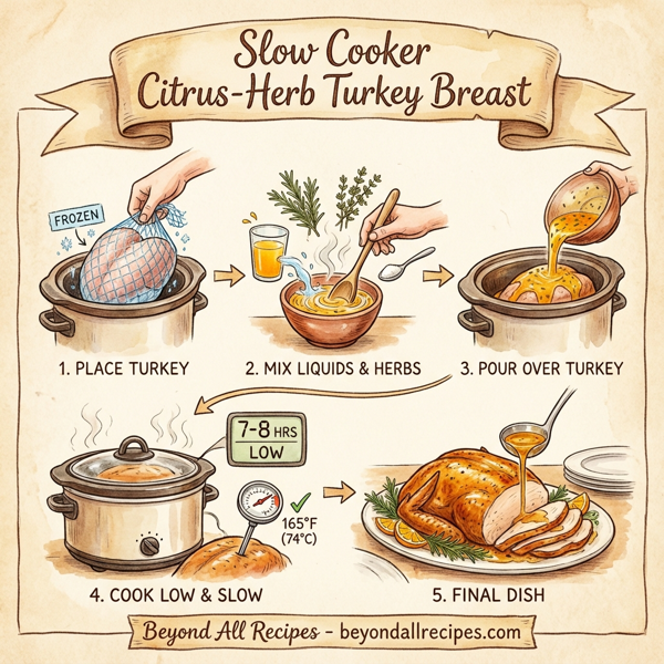 Slow Cooker Citrus-Herb Turkey Breast instructions