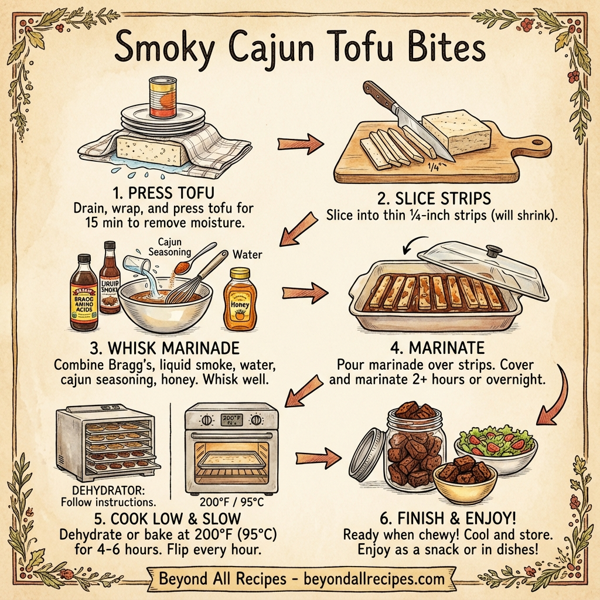Smoky Cajun Tofu Bites instructions
